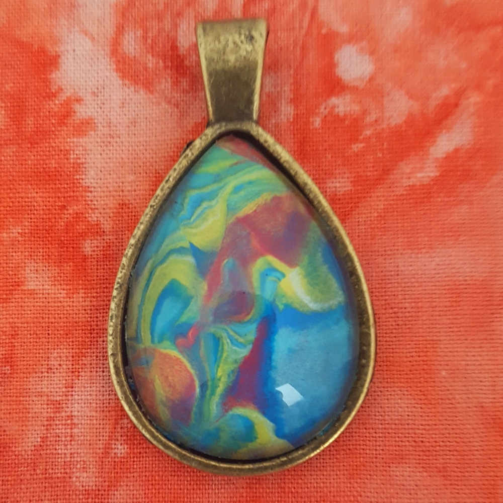 Handmade Teardrop Pendant Necklace